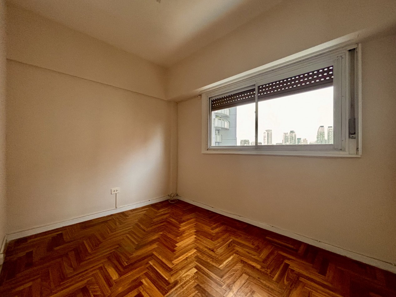 2 ambientes con hermosa vista abierta en un 8° piso
