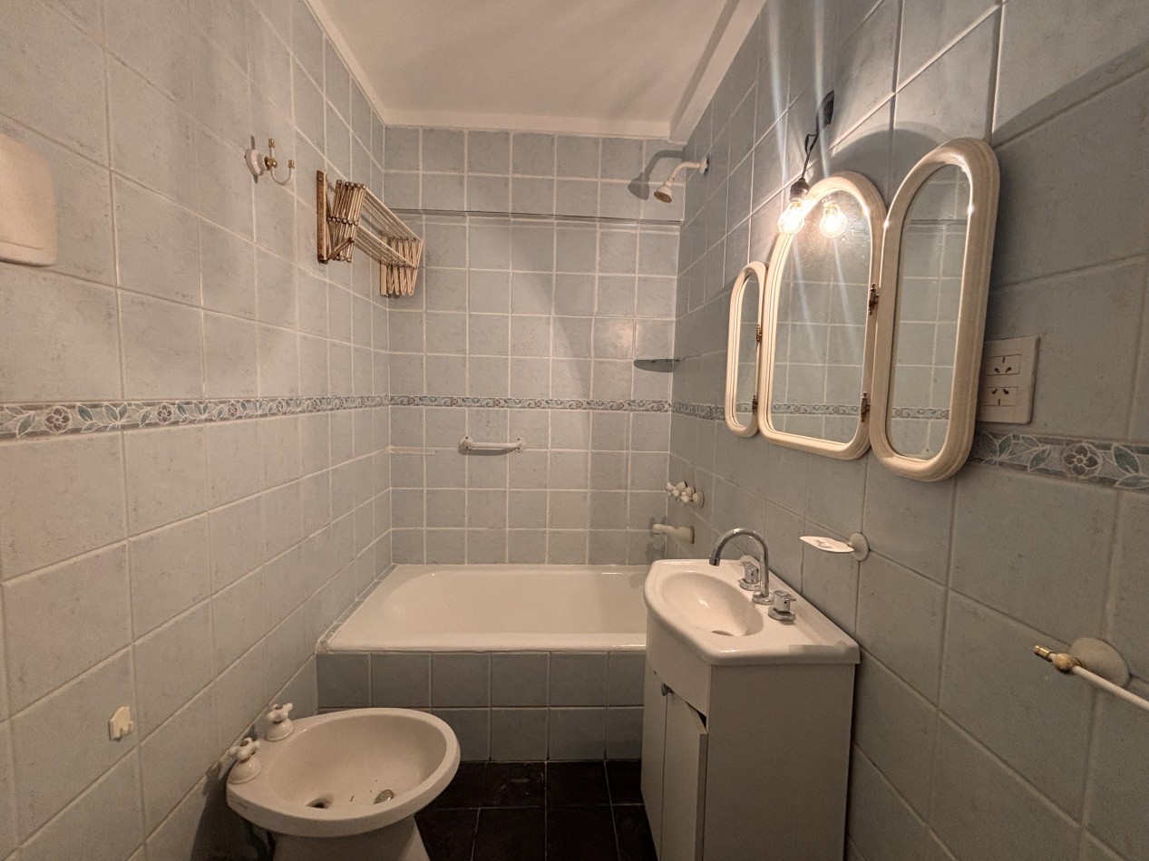 2 ambientes con hermosa vista abierta en un 8° piso