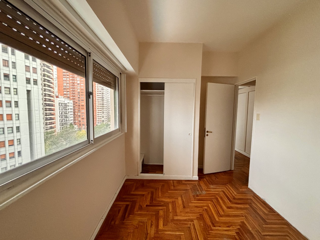 2 ambientes con hermosa vista abierta en un 8° piso
