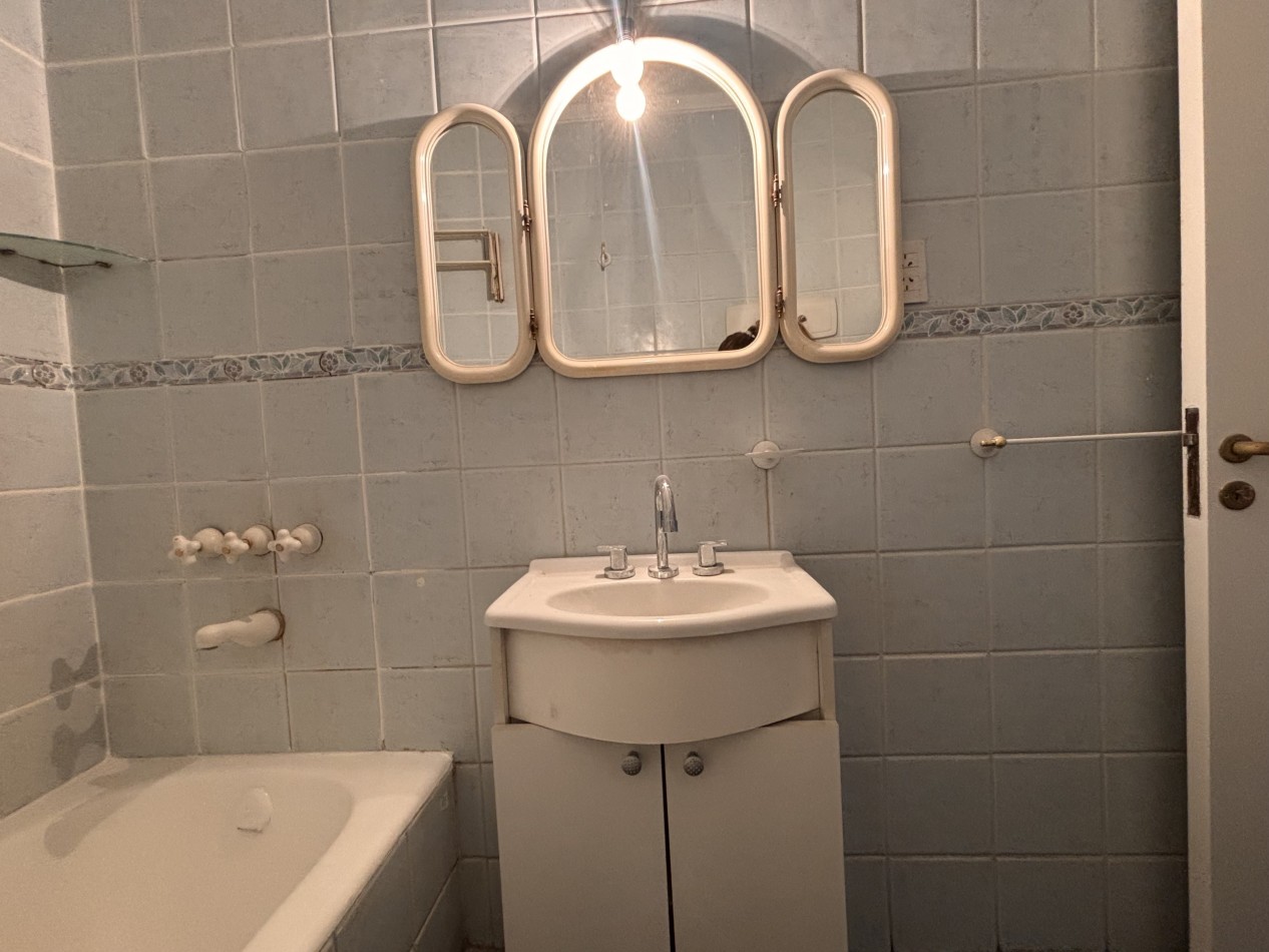 2 ambientes con hermosa vista abierta en un 8° piso