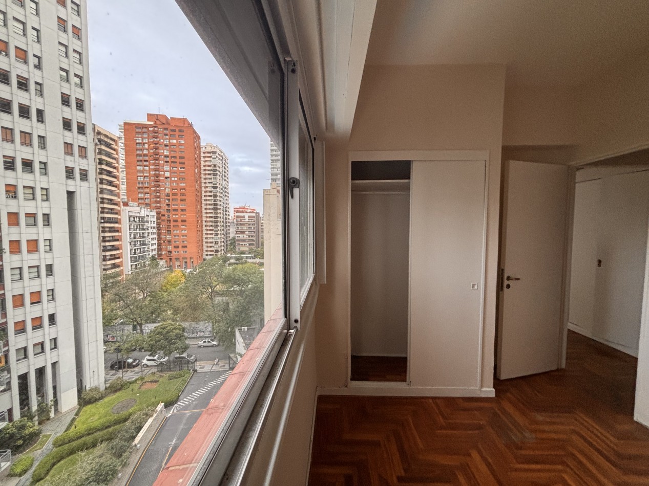 2 ambientes con hermosa vista abierta en un 8° piso