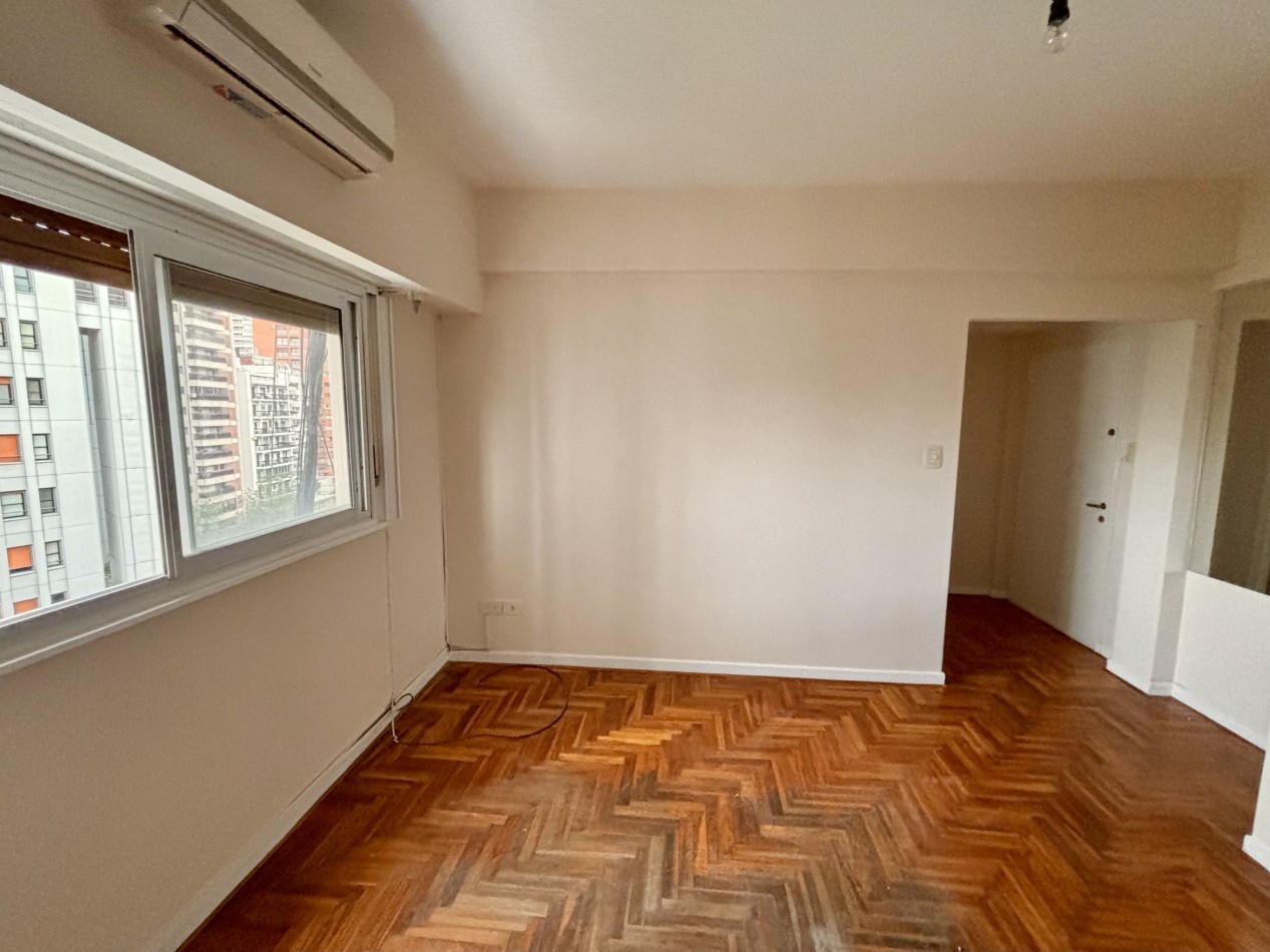 2 ambientes con hermosa vista abierta en un 8° piso