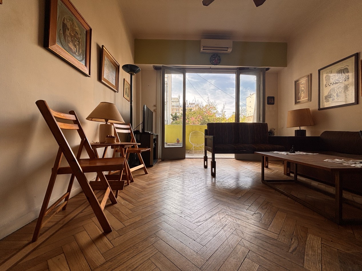 3 ambientes + dependencia con balcon, IDEAL PARA FLIPPING - 80m2 tot.