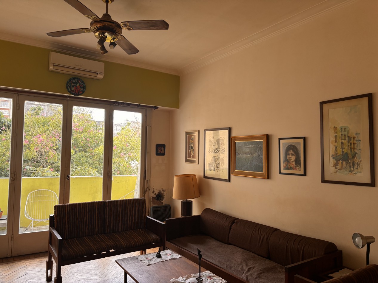 3 ambientes + dependencia con balcon, IDEAL PARA FLIPPING - 80m2 tot.