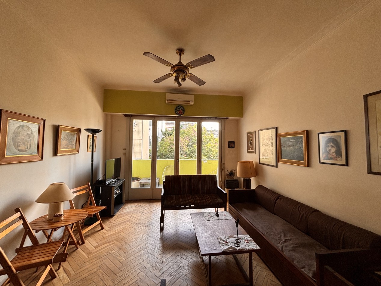 3 ambientes + dependencia con balcon, IDEAL PARA FLIPPING - 80m2 tot.