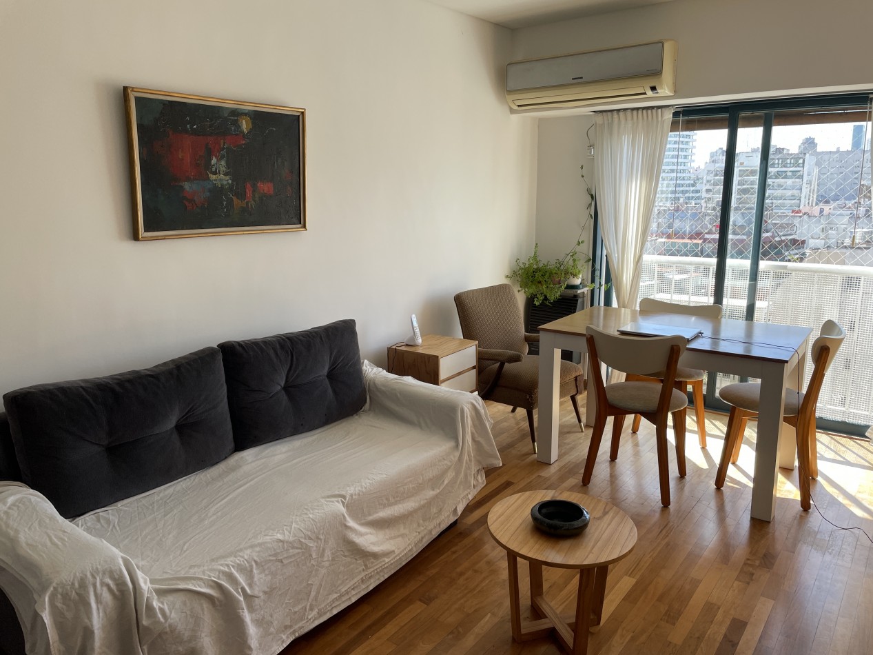excelente 3 ambientes vista abierta con balcon