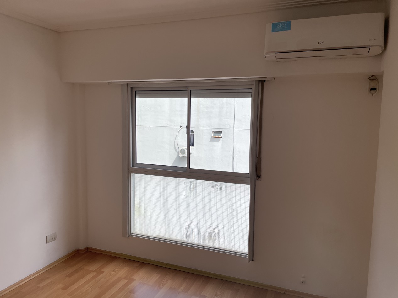 Luminoso y amplio 2 ambientes al contrafrente 