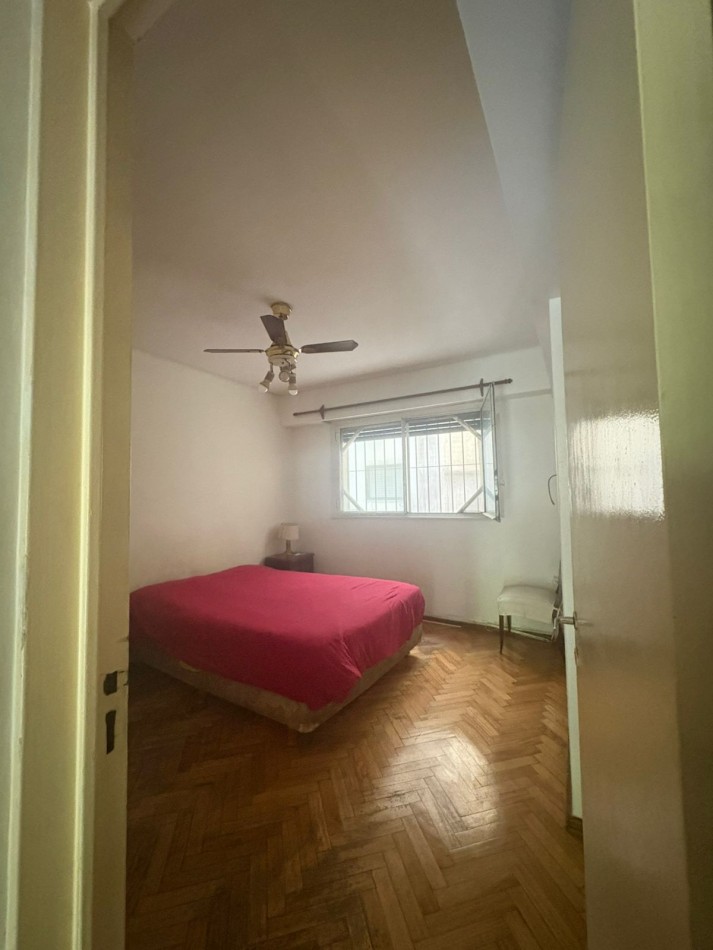 Amplio y comodo 3 ambientes con dependencia al frente