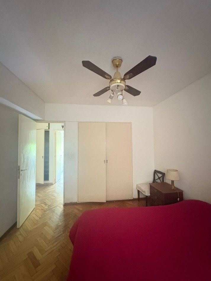 Amplio y comodo 3 ambientes con dependencia al frente