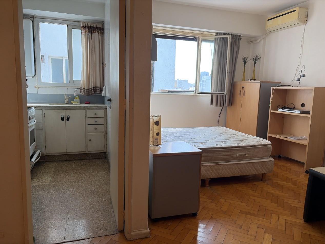 Monoambiente luminoso en muy buena ubicacion 