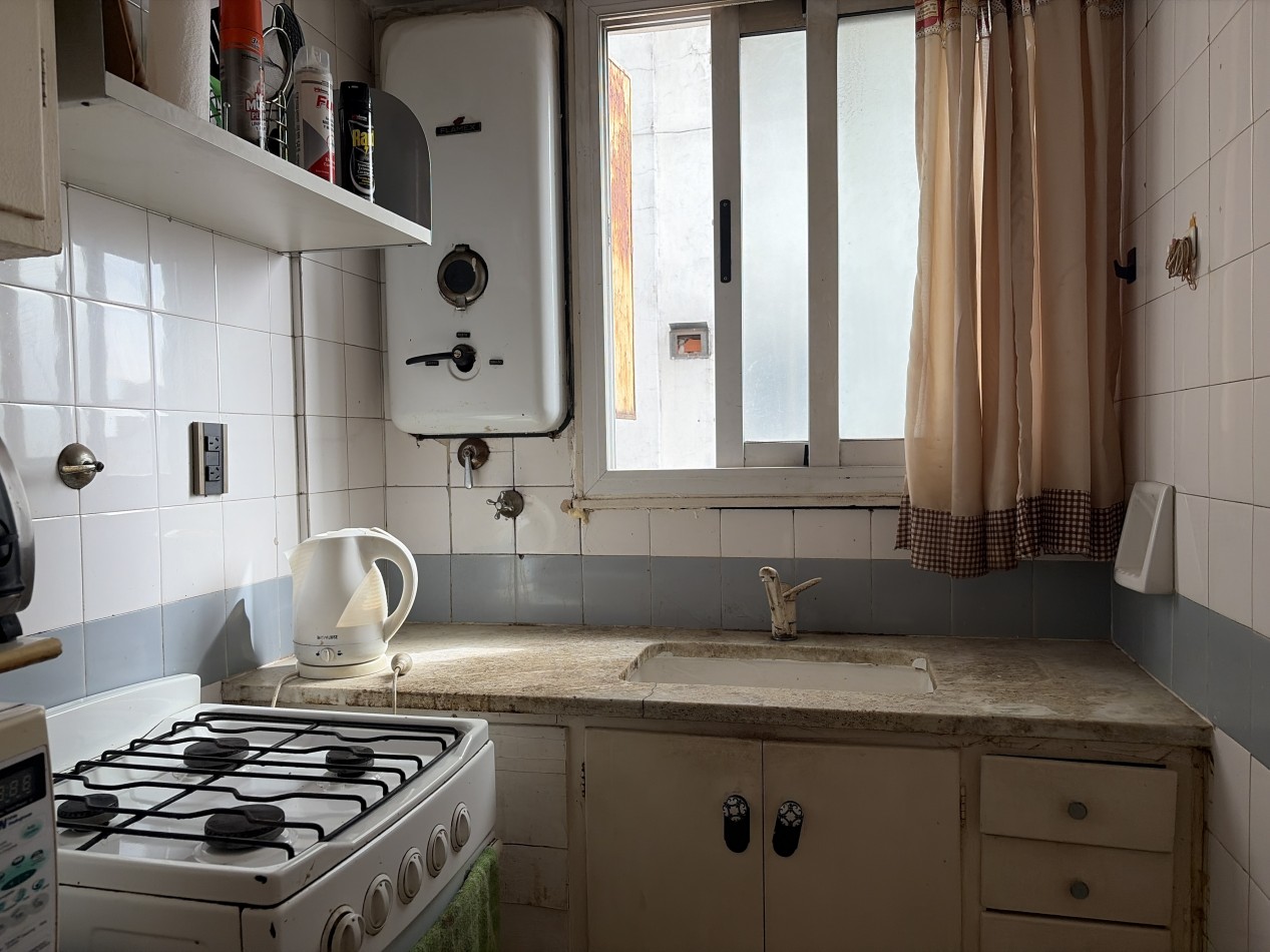 Monoambiente luminoso en muy buena ubicacion 