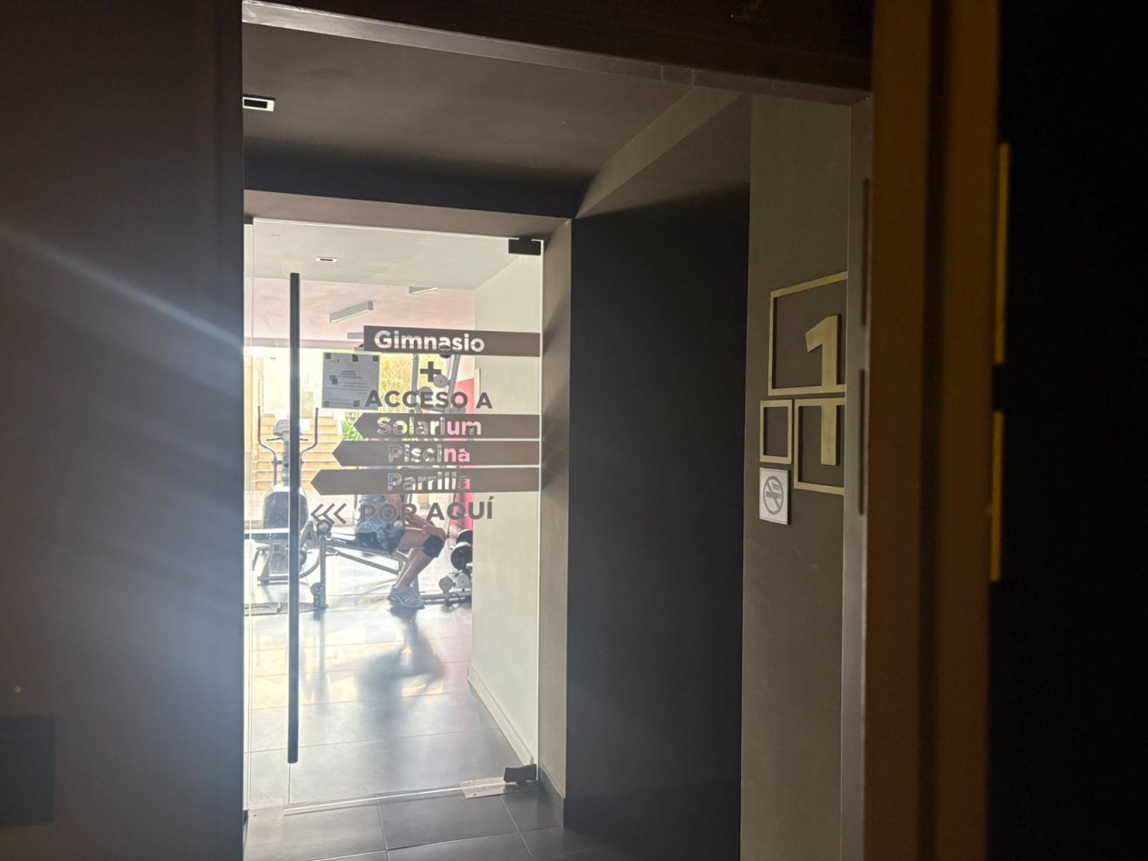 Amplio dos ambientes con amenities en Palermo