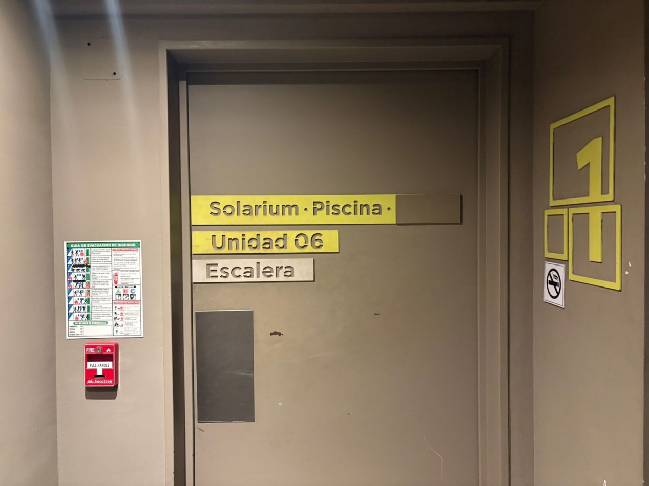 Amplio dos ambientes con amenities en Palermo