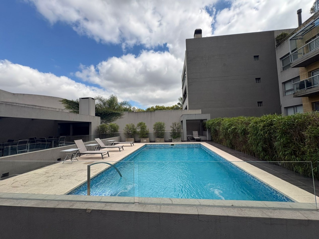 Amplio dos ambientes con amenities en Palermo