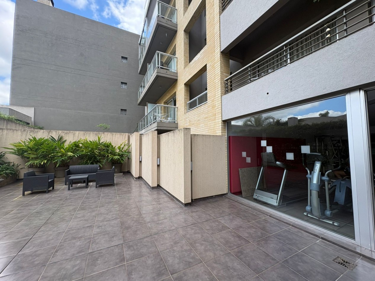 Amplio dos ambientes con amenities en Palermo