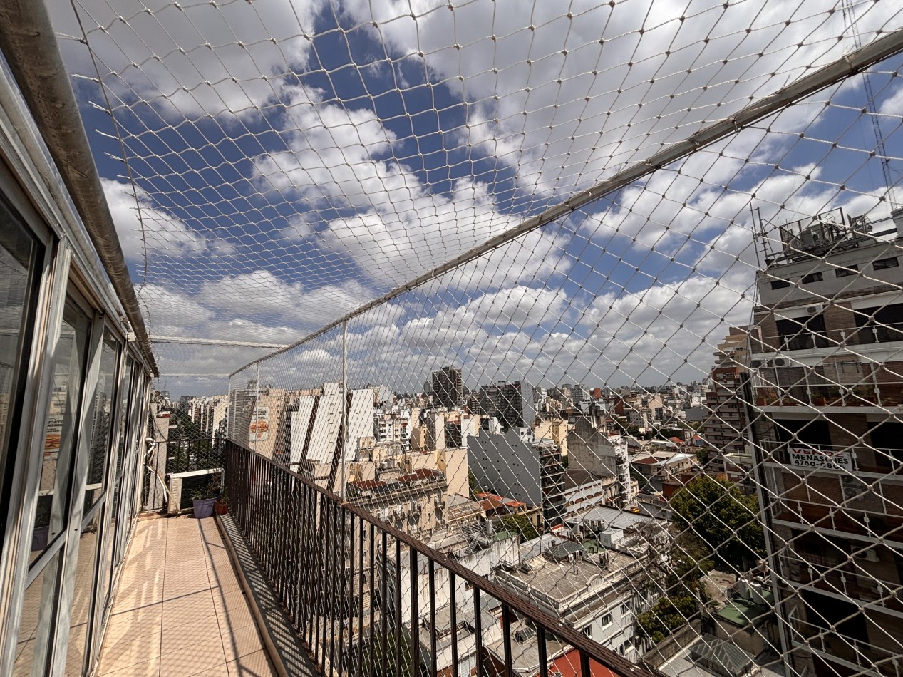 3 ambientes con balcon terraza luz y sol 