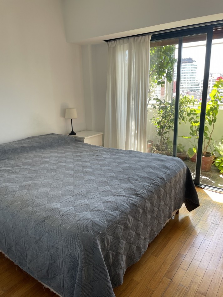excelente 3 ambientes vista abierta con balcon