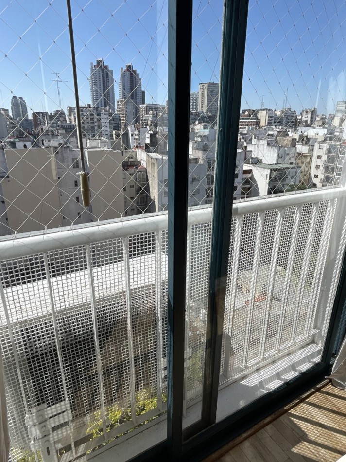excelente 3 ambientes vista abierta con balcon