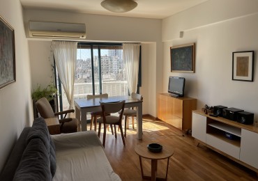 excelente 3 ambientes vista abierta con balcon